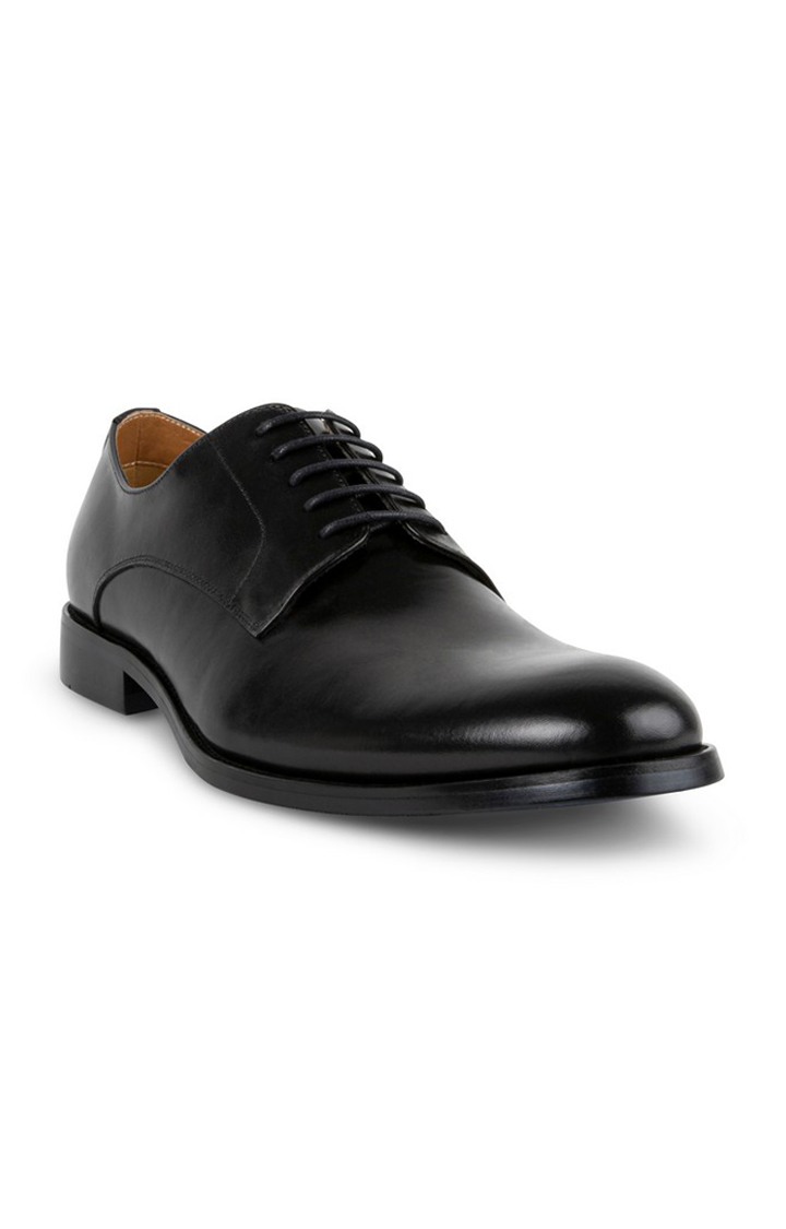 Daedric Black Tie-Ups & Dress Loafers