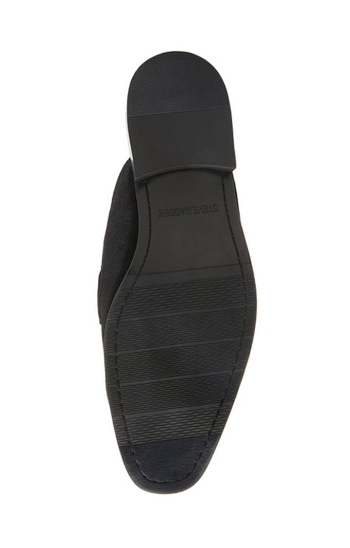 Andrew Black Tie-Ups & Dress Loafers