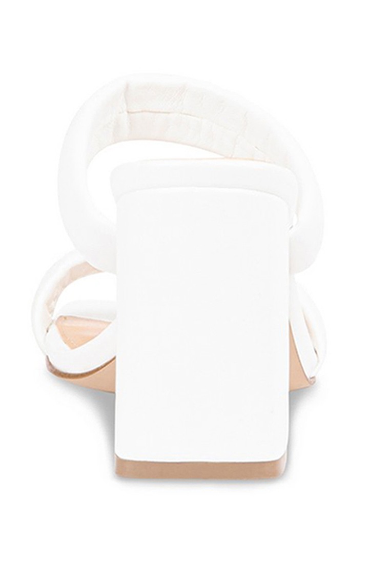 Wisper White Heel Sandals