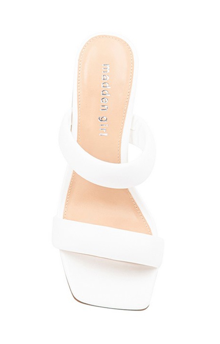 Wisper White Heel Sandals