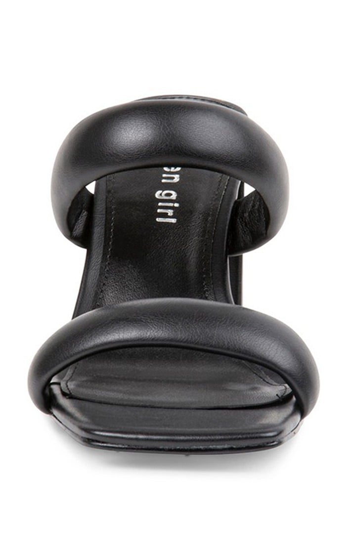 Wisper Black Heel Sandals