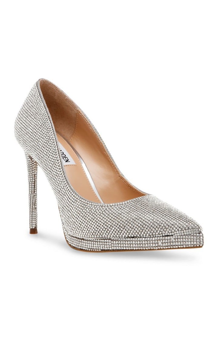 Klassy-R Silver Pumps