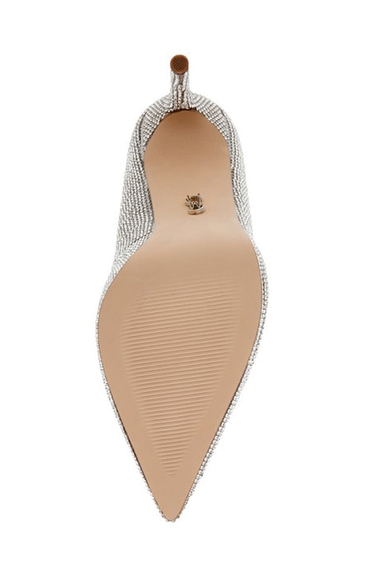 Klassy-R Silver Pumps