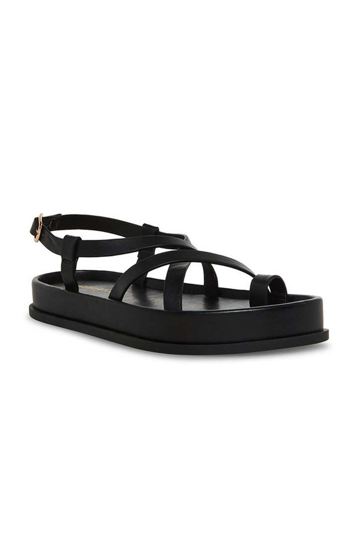 Tropezz Black Flats