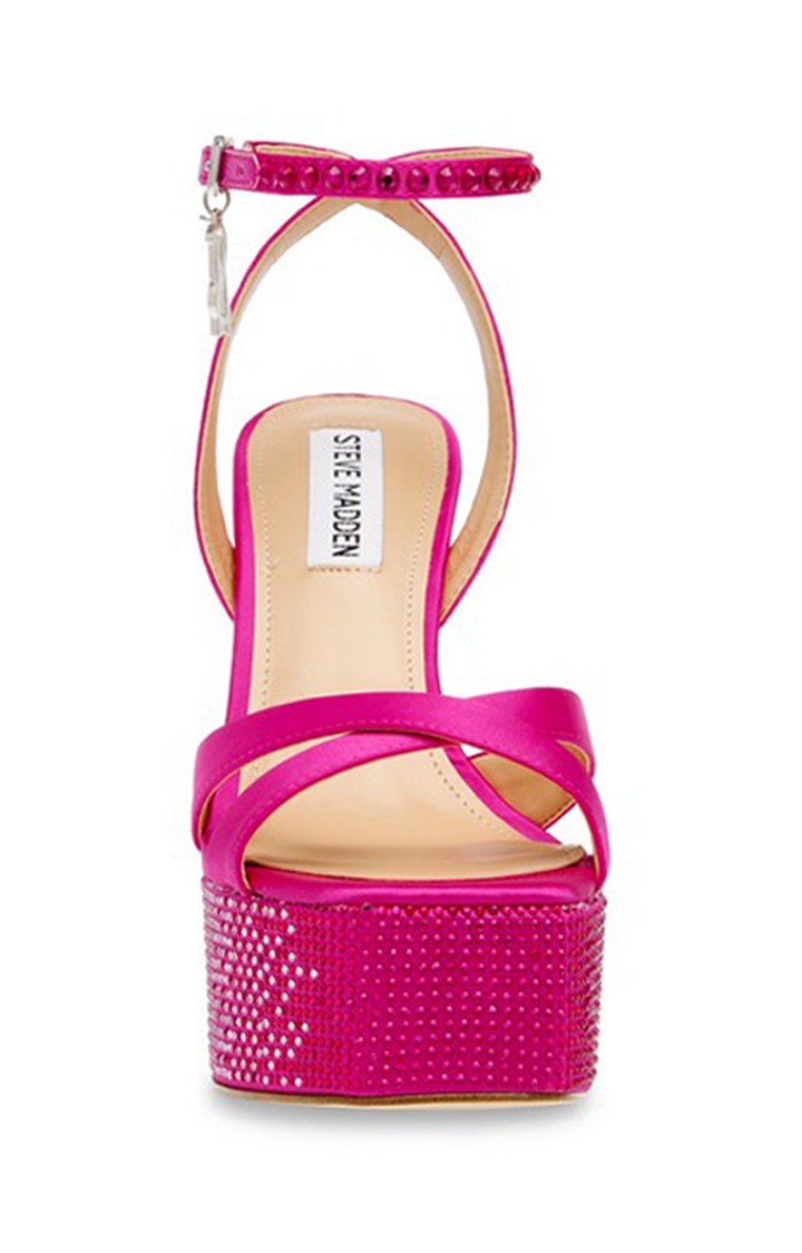 Lockout Pink Heel Sandals