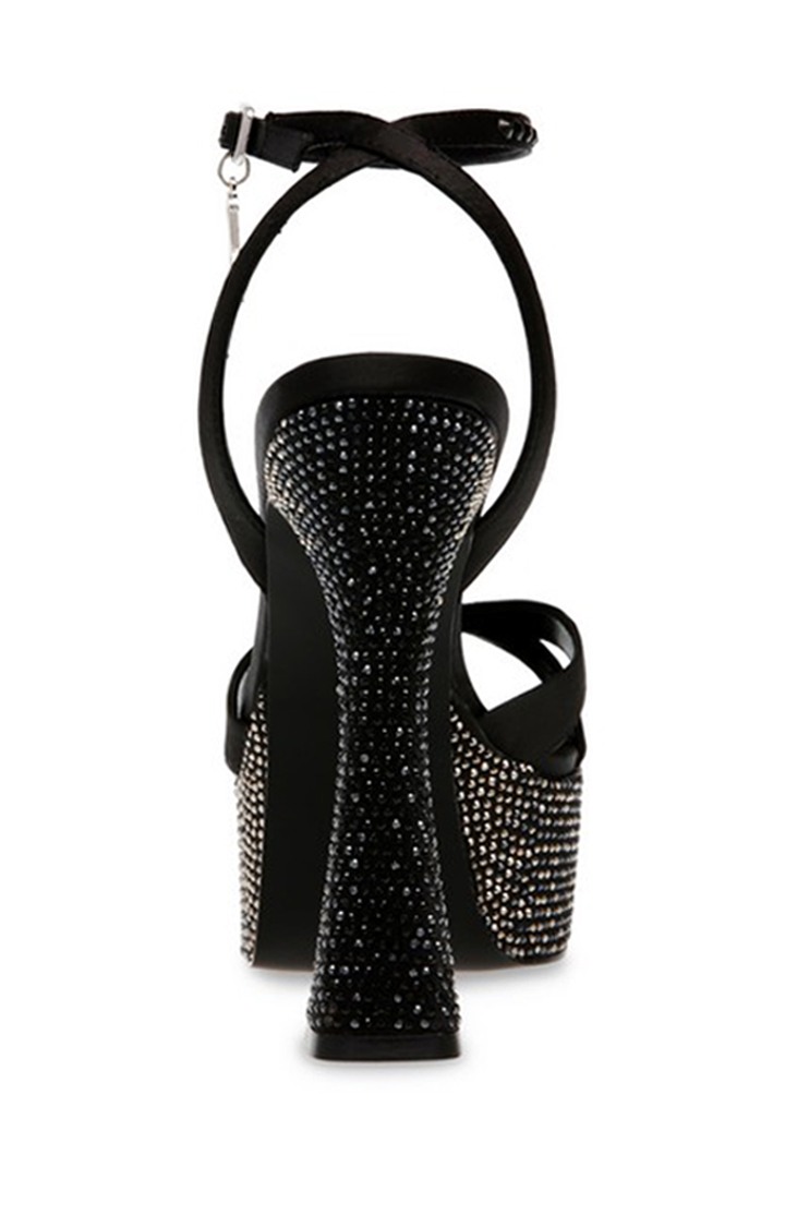 Lockout Black Heel Sandals