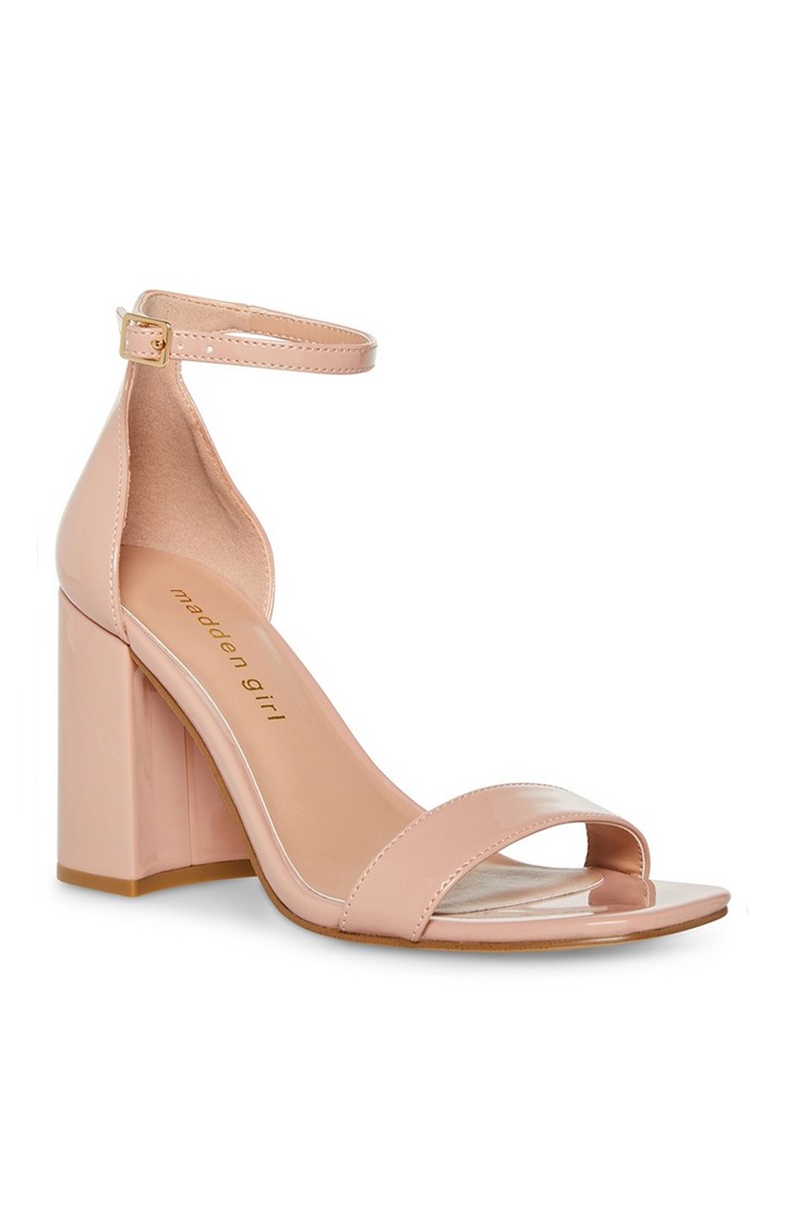 Sstar Natural Heel Sandals
