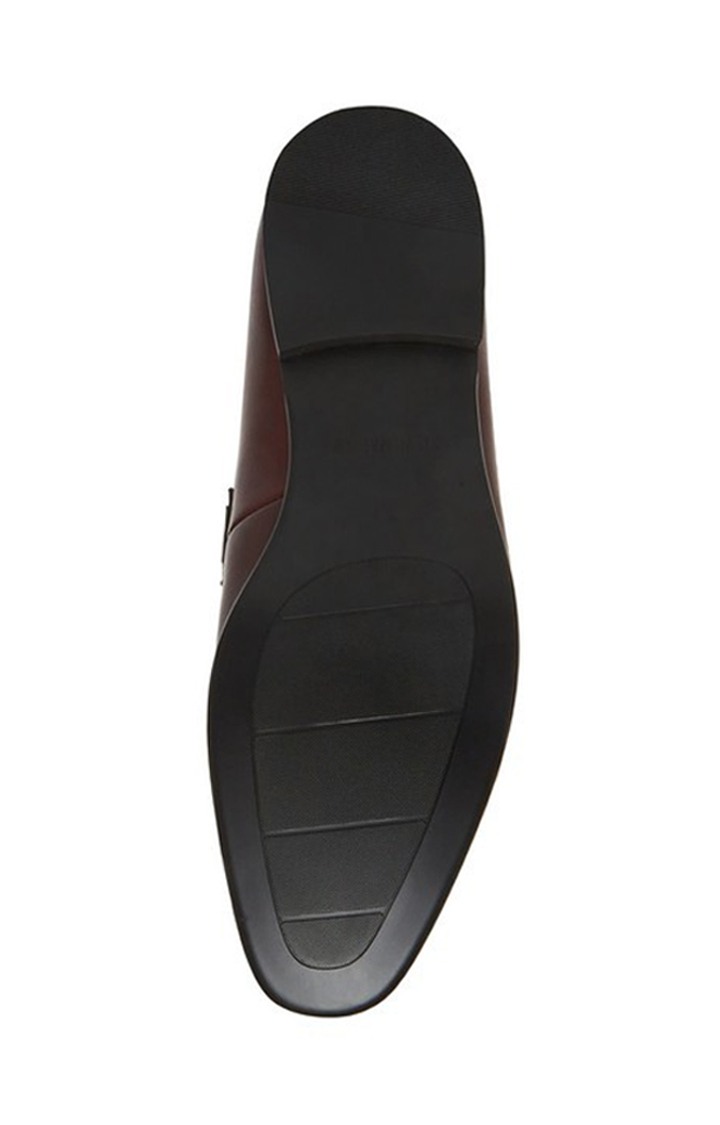 Richmond Burgundy Tie-Ups & Dress Loafers