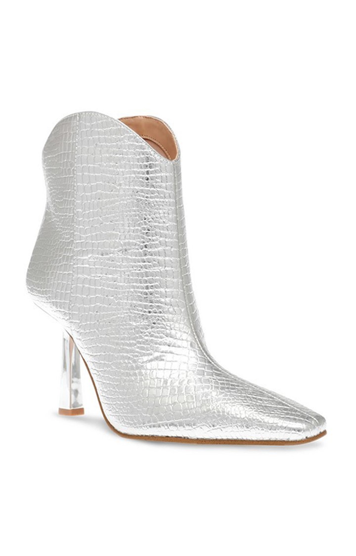 Valorize Silver Boots