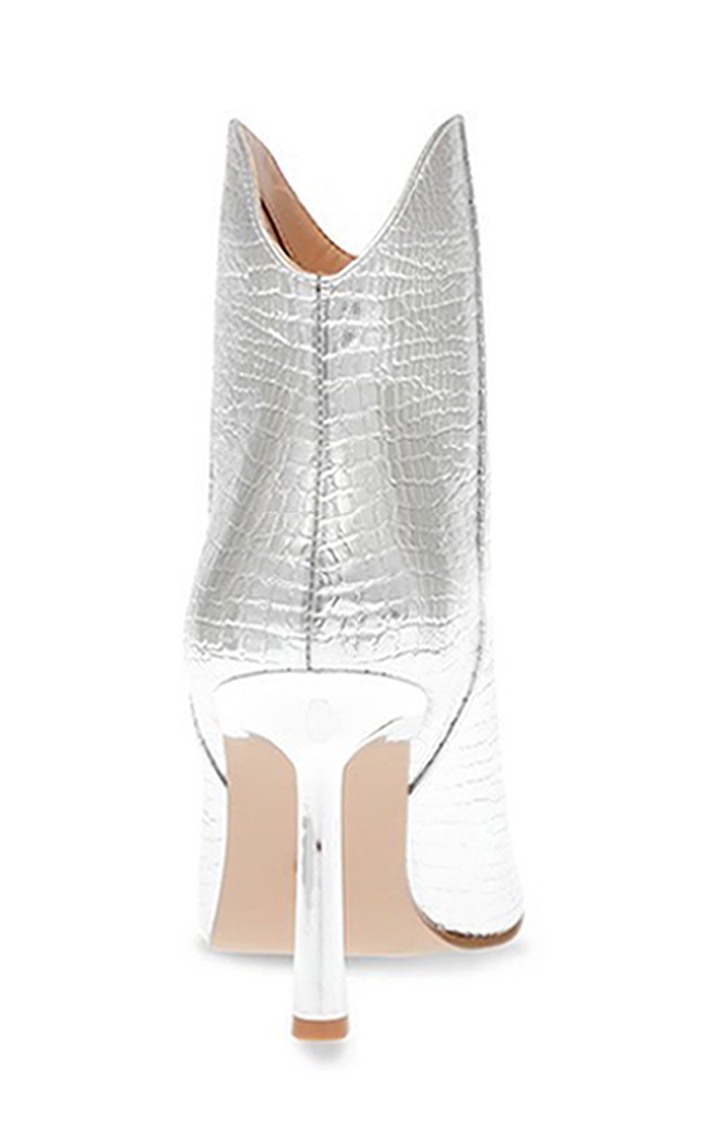 Valorize Silver Boots