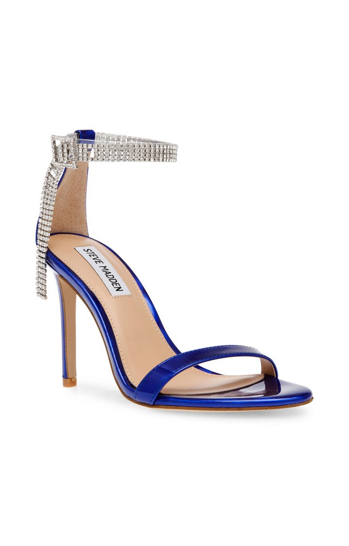 Malina Blue Heel Sandals