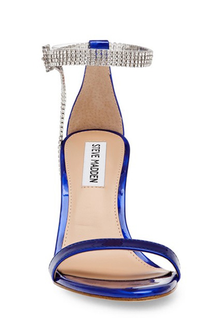 Malina Blue Heel Sandals