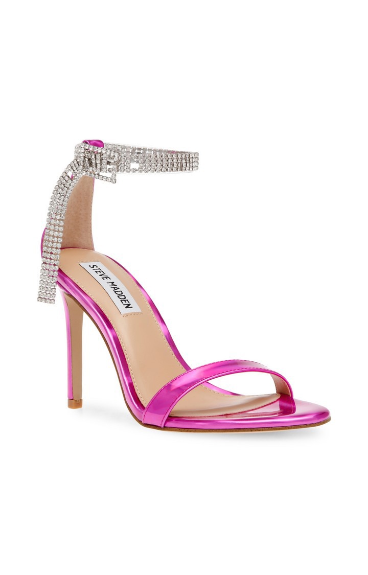 Malina Pink Heel Sandals