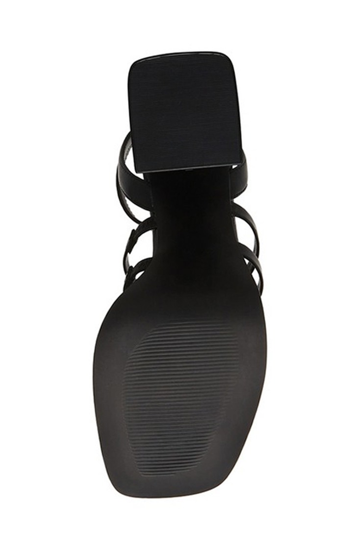 Marilyn Black Heel Sandals