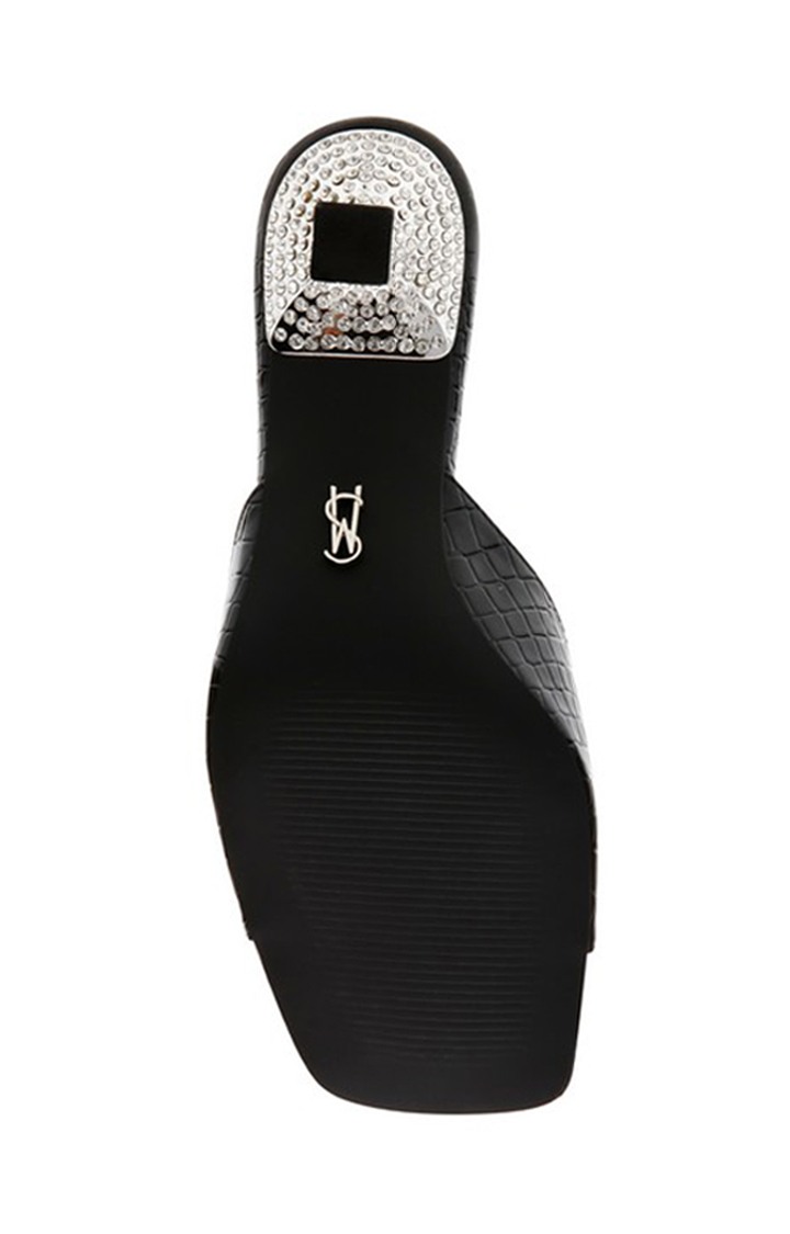 Alayah Black Heel Sandals