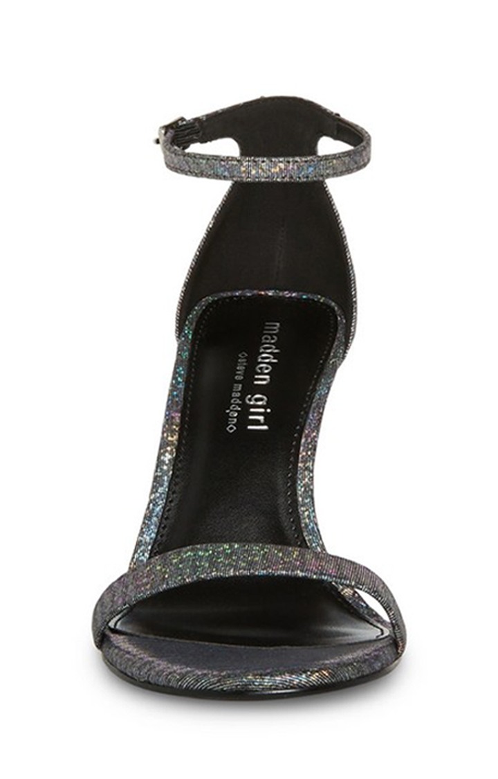 Brazen Black Heel Sandals