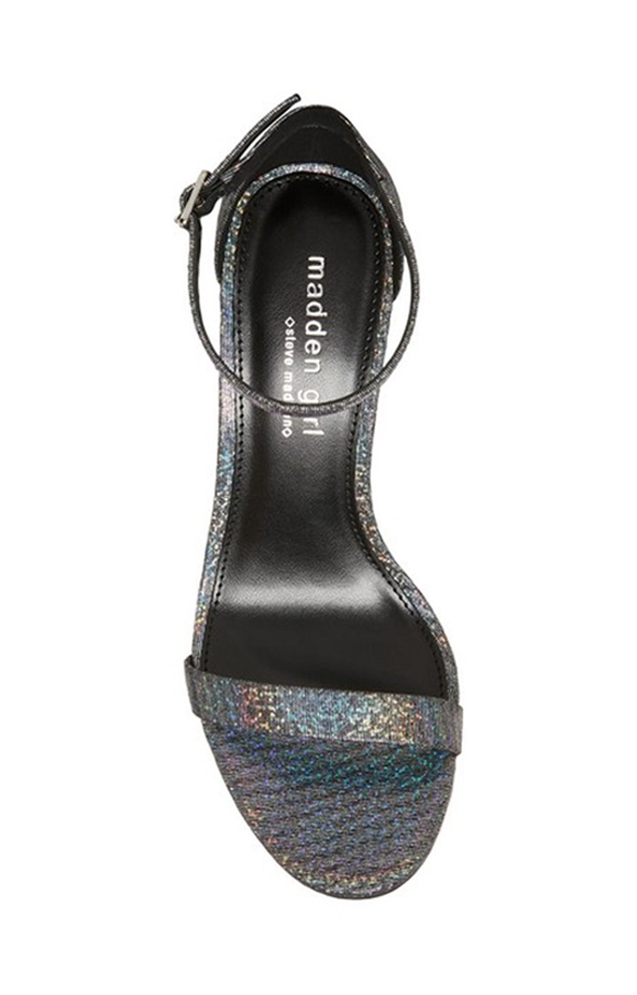 Brazen Black Heel Sandals