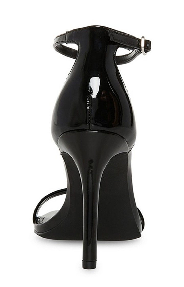 Brazen Black Heel Sandals