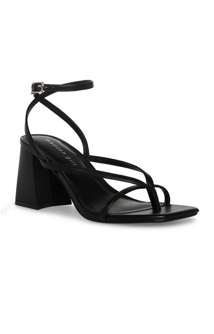 Marrvel Black Heel Sandals