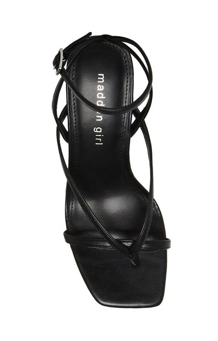 Marrvel Black Heel Sandals
