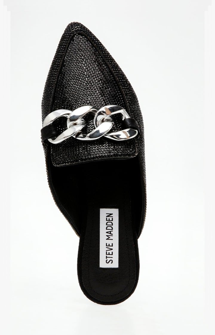 Fleur-R Black Closed Flats & Ballerinas