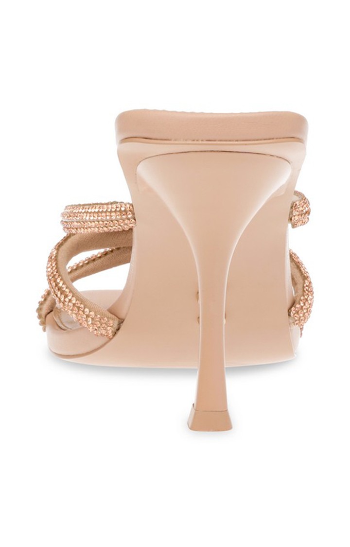 Intricacy Rose Gold Heel Sandals