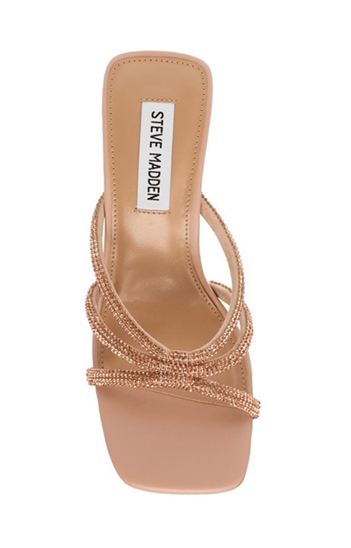 Intricacy Rose Gold Heel Sandals