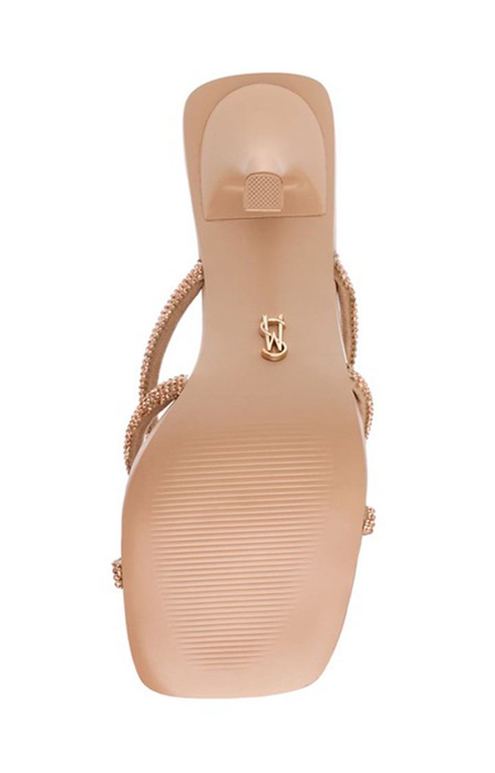 Intricacy Rose Gold Heel Sandals