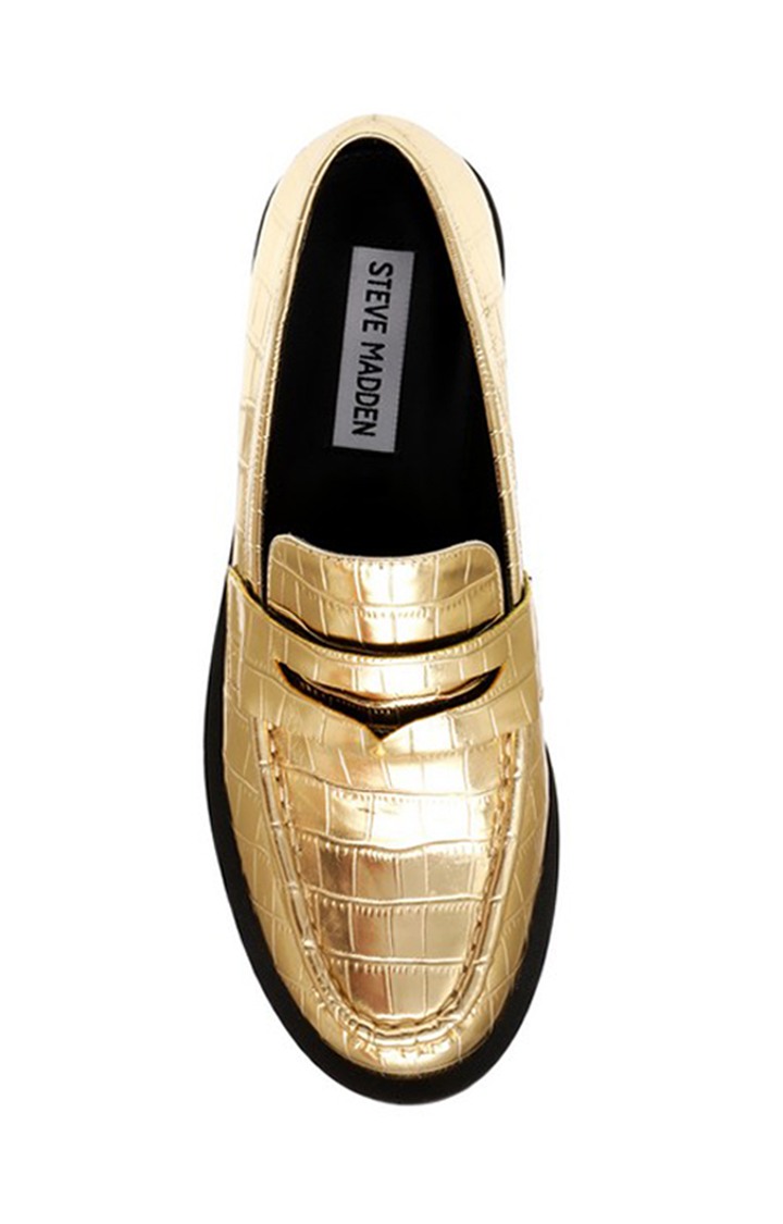 Harlem Gold Closed Flats & Ballerinas