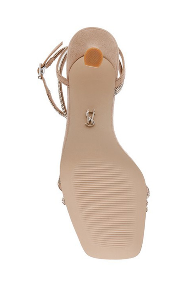 Stir-Up Pink Heel Sandals