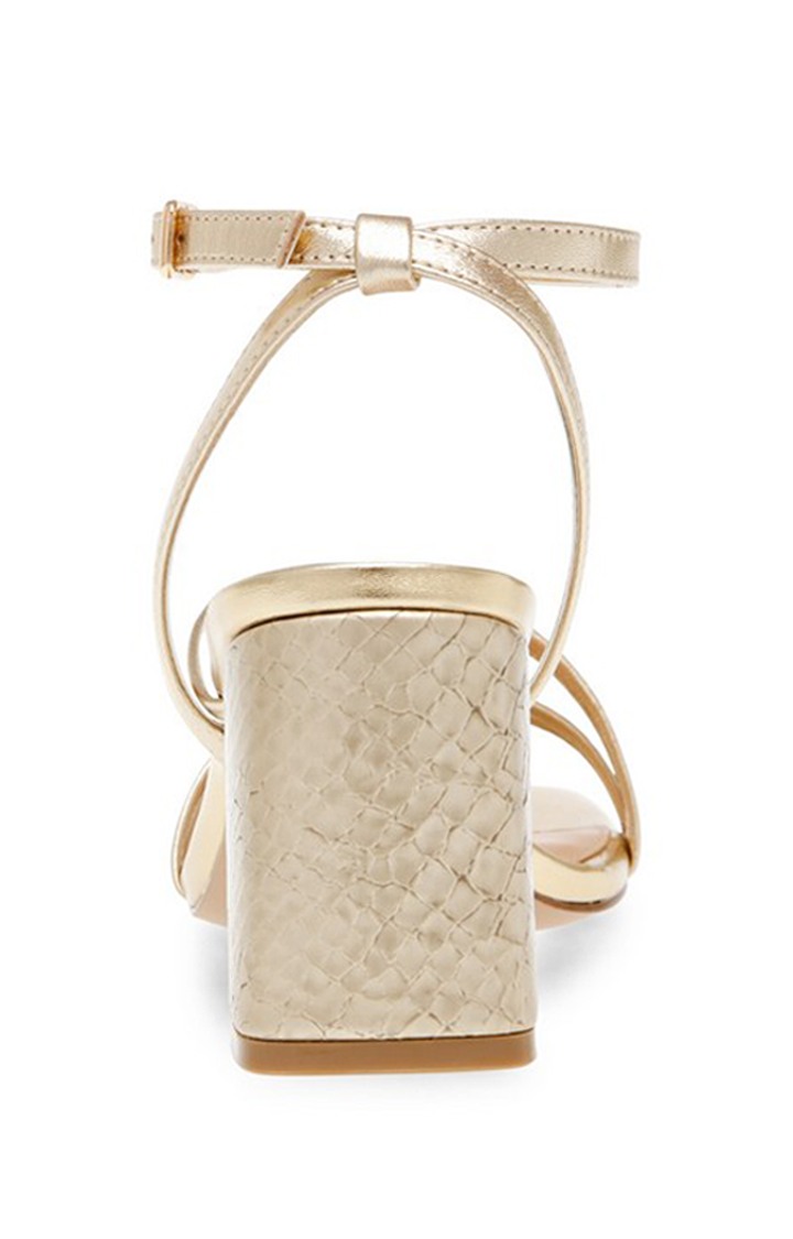 Lelani Gold Heel Sandals