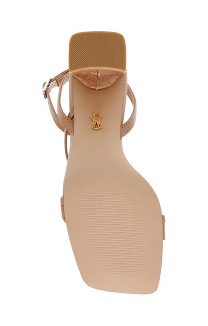Lelani Brown Heel Sandals