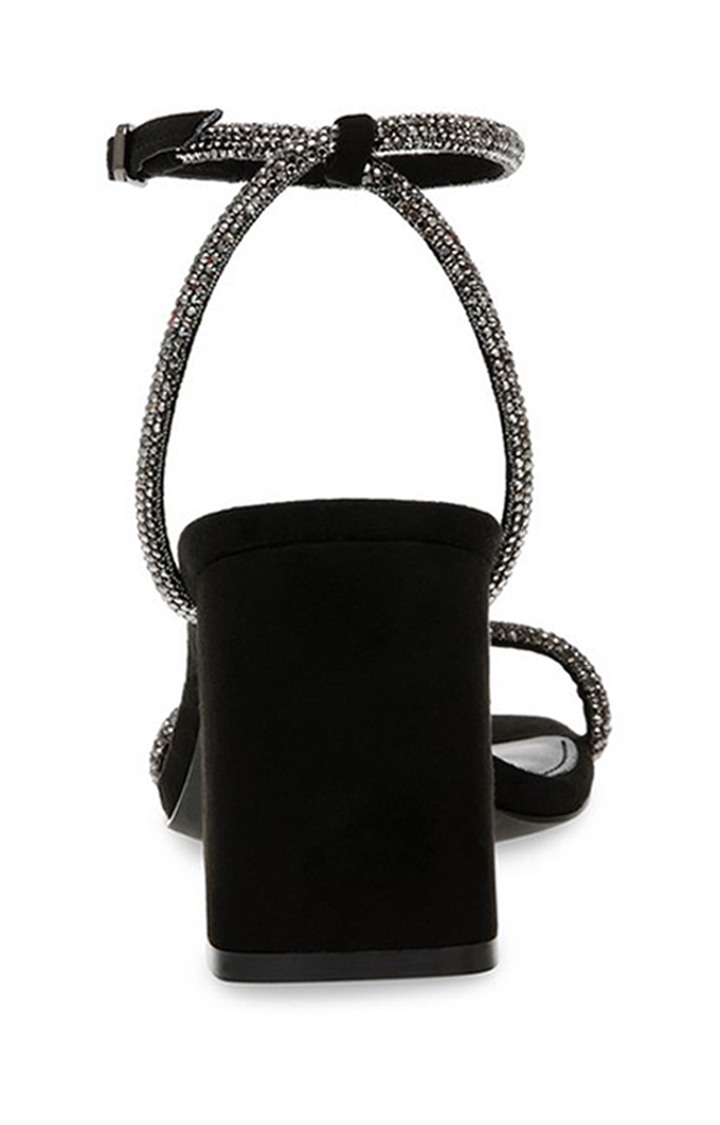 Leva Black Heel Sandals