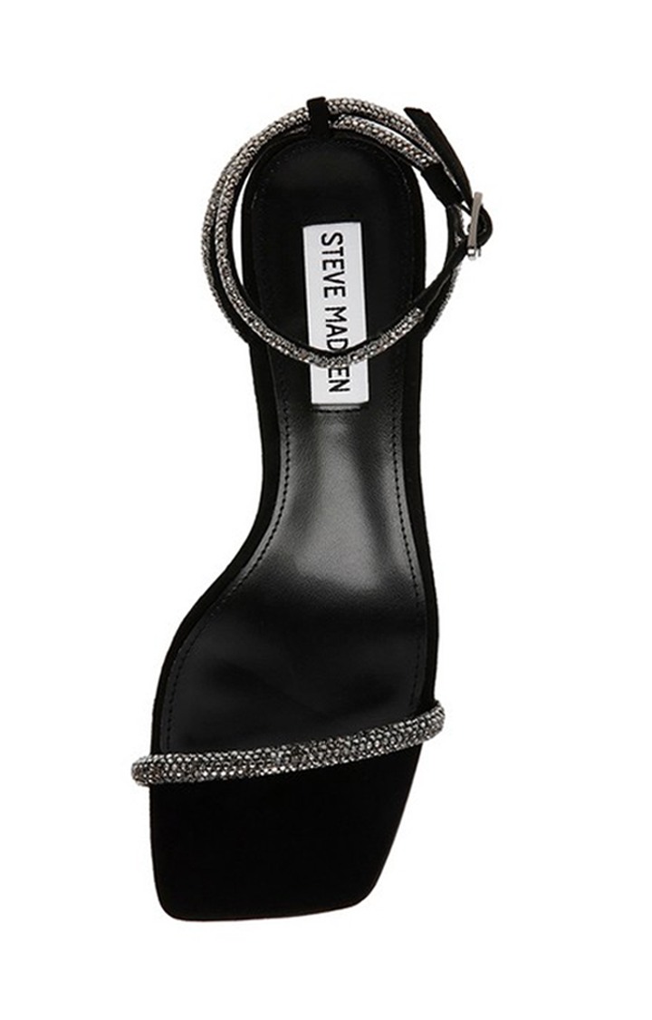 Leva Black Heel Sandals