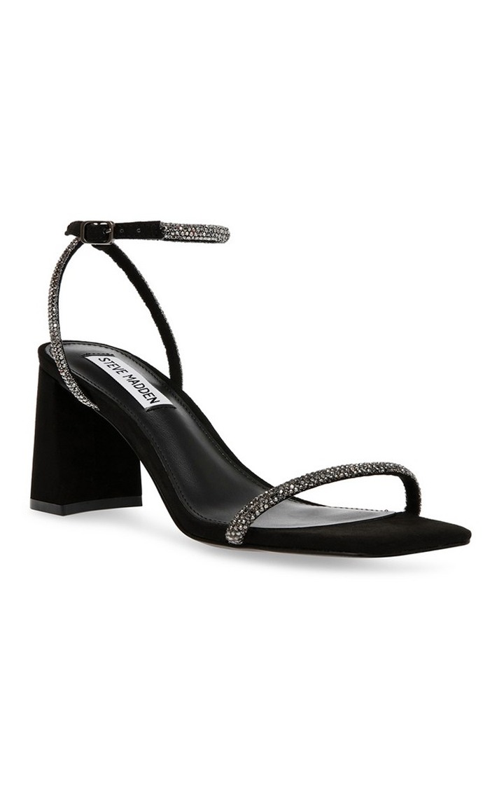 Leva Black Heel Sandals