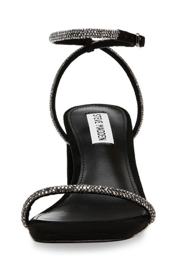 Leva Black Heel Sandals