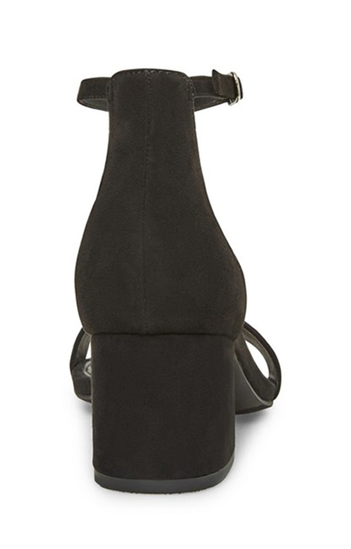Ileanaa Black Heel Sandals