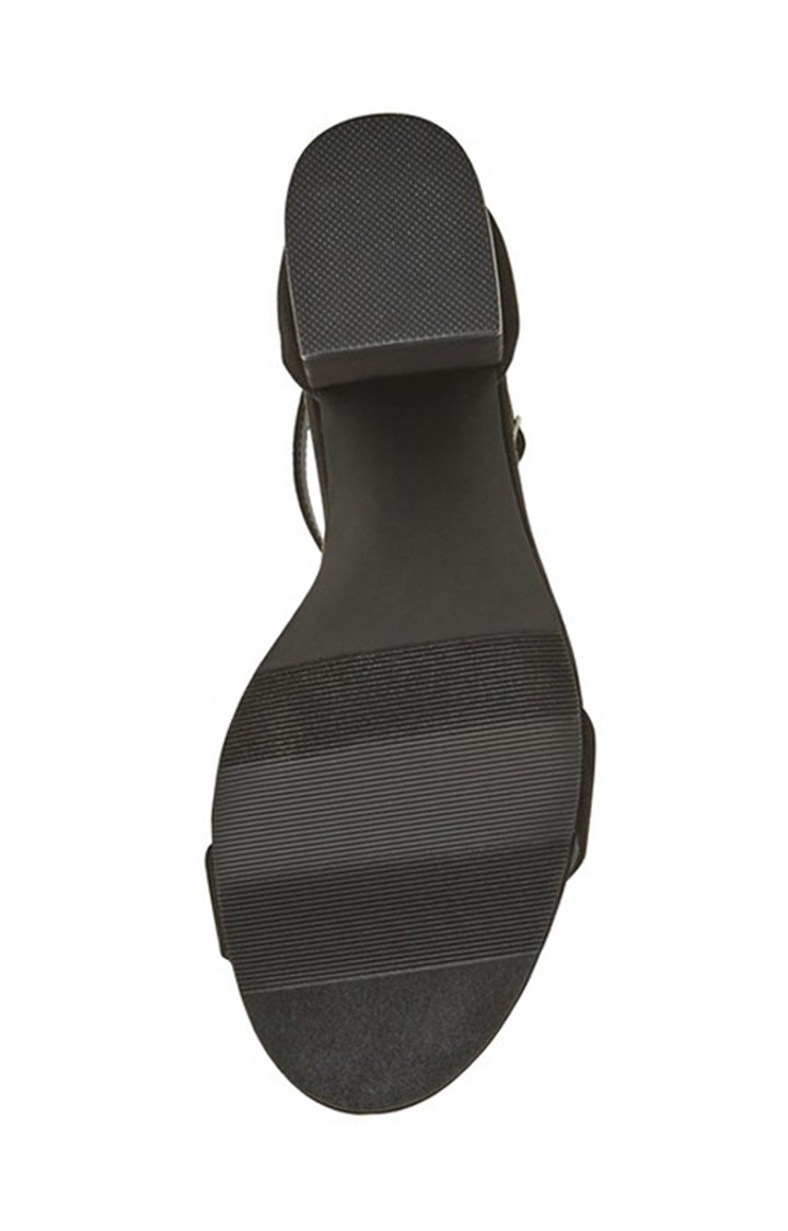 Ileanaa Black Heel Sandals