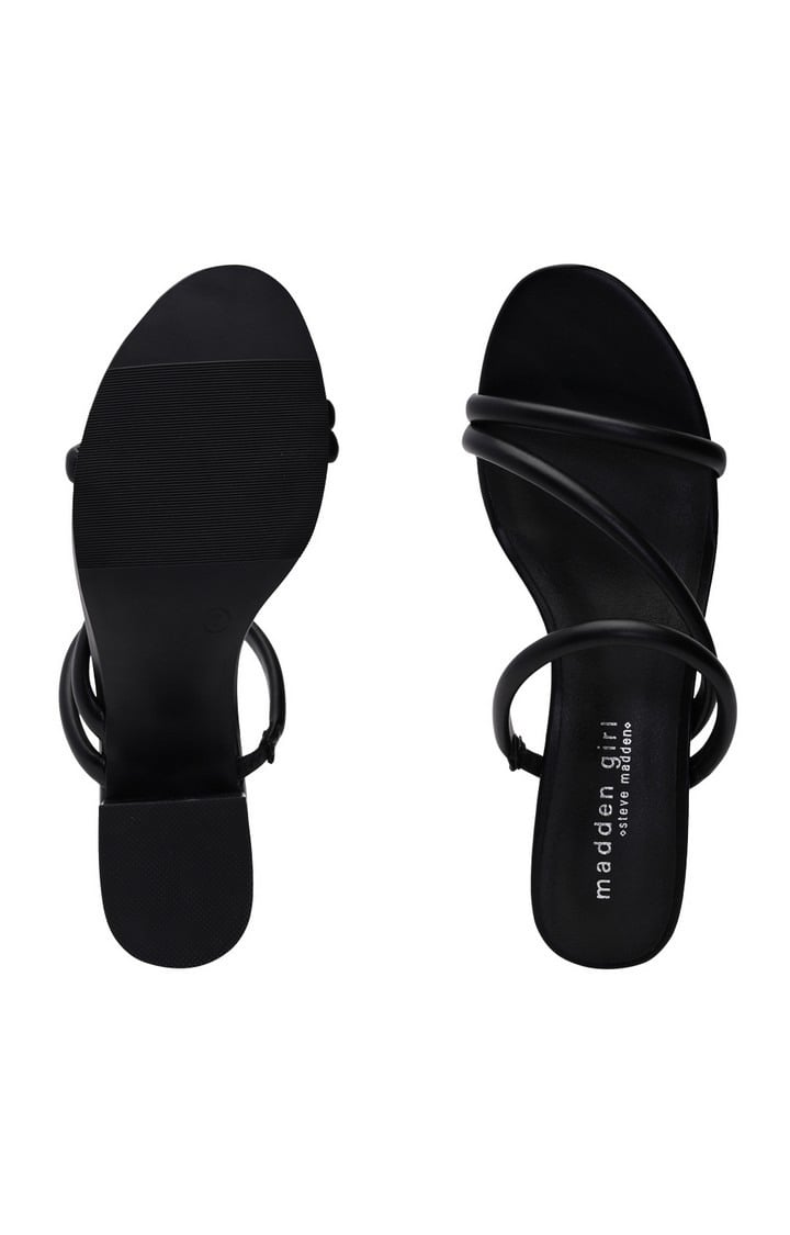 Ionic Black Heel Sandals