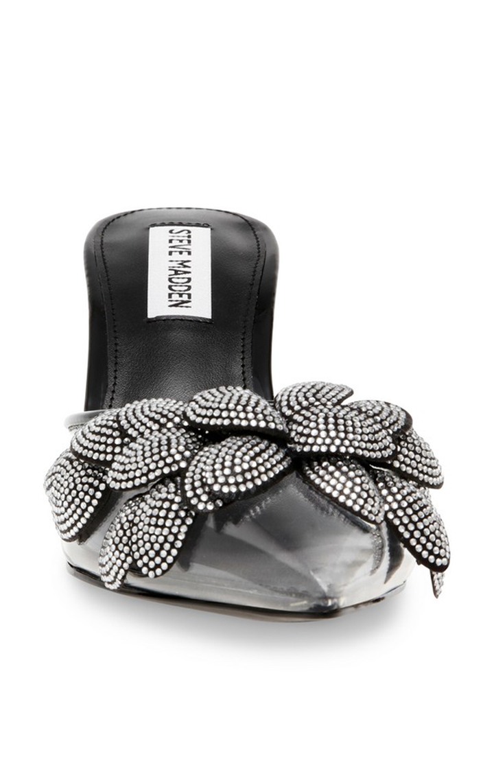 Luxecity-F Black Heel Sandals