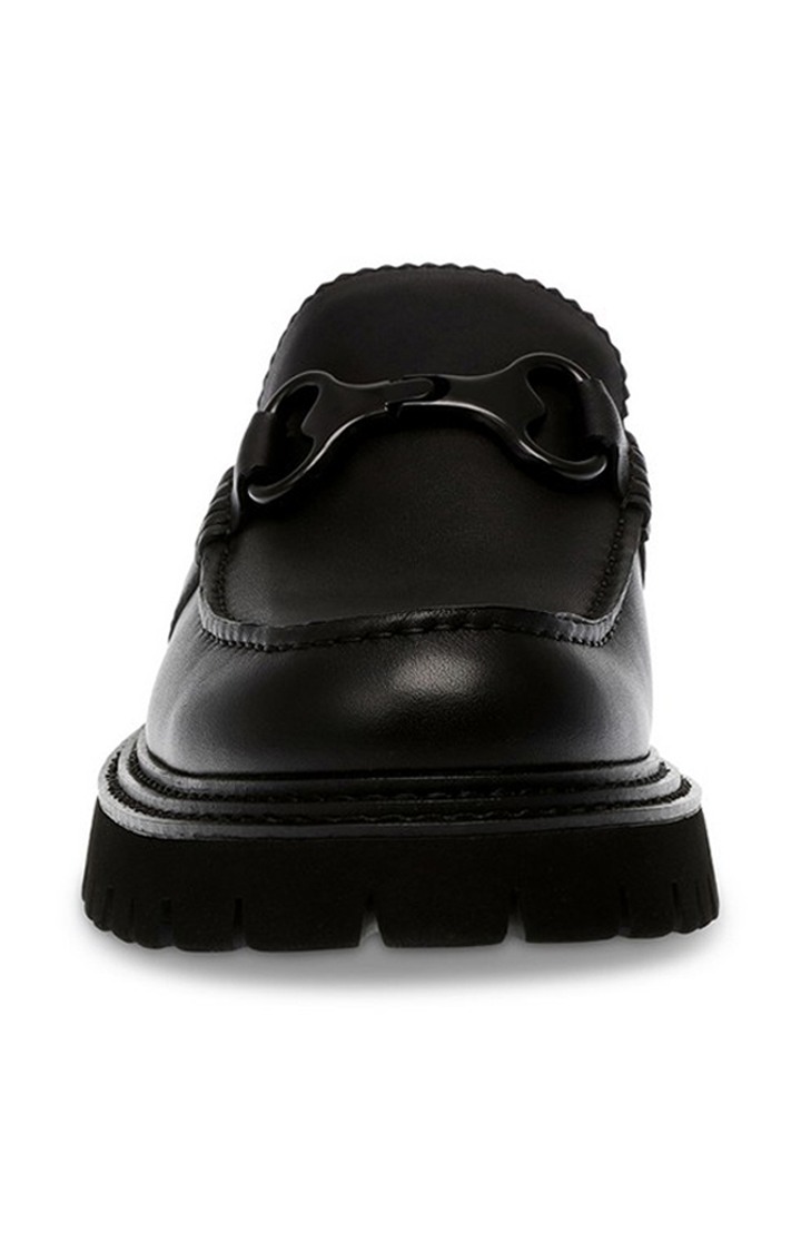 Gustavo Black Tie-Ups & Dress Loafers
