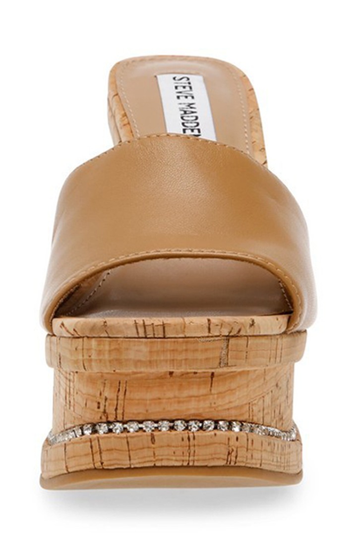 Not Now Tan Wedges