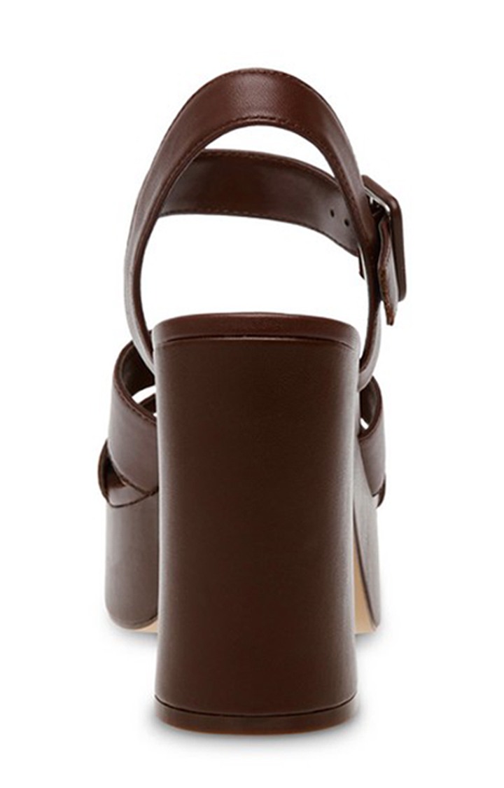 Carisma Brown Heel Sandals