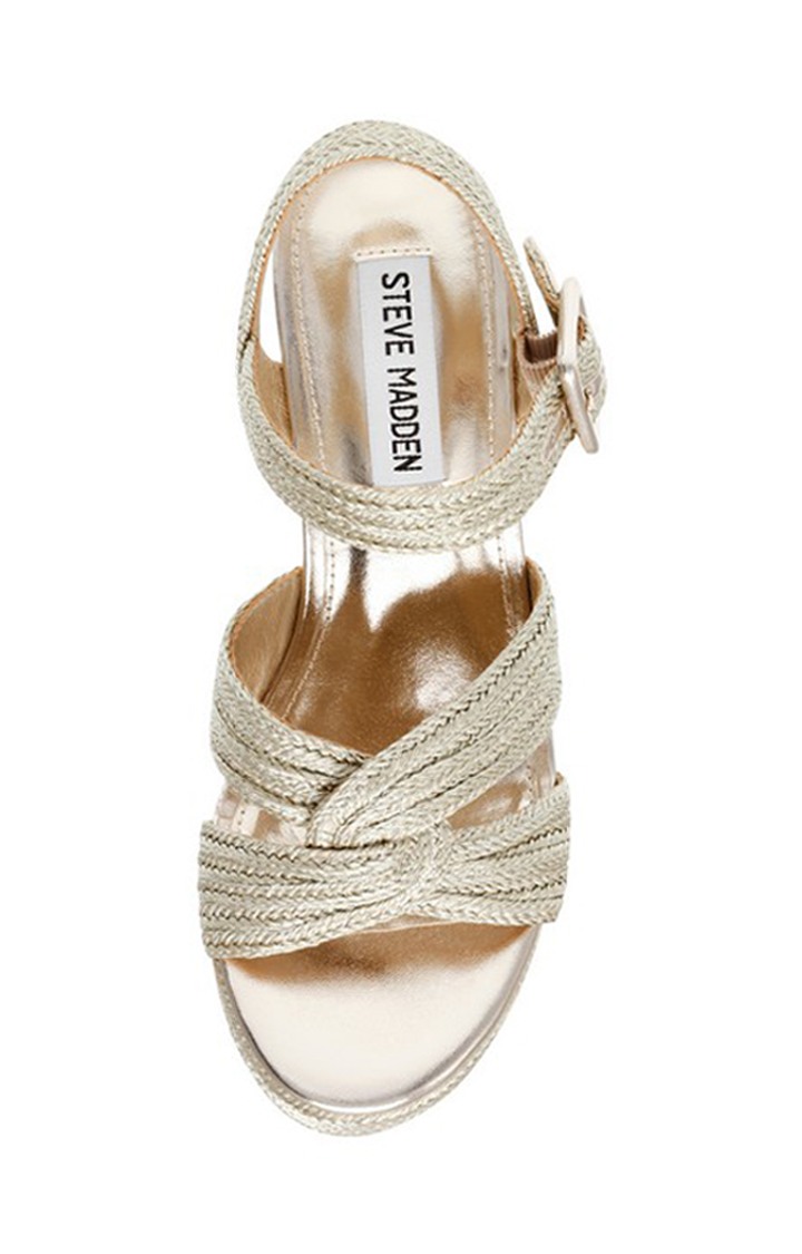 Carisma Gold Heel Sandals