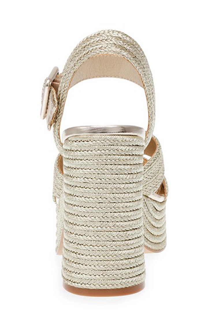 Carisma Gold Heel Sandals