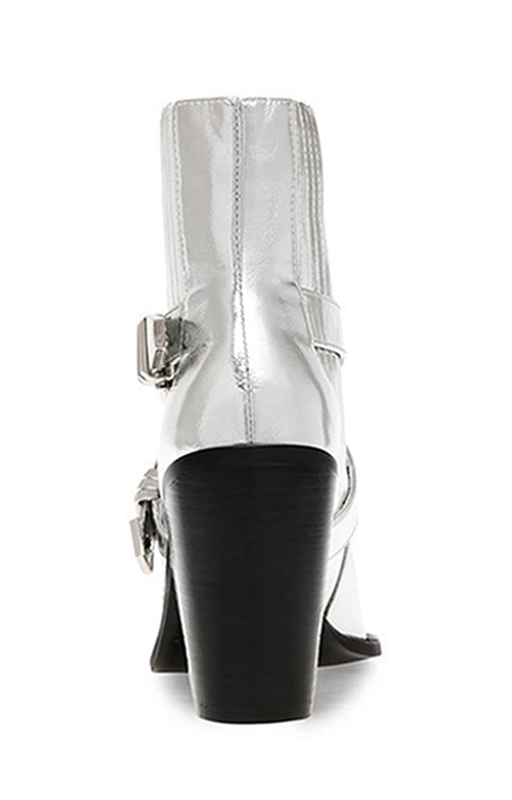 Scripter Silver Boots