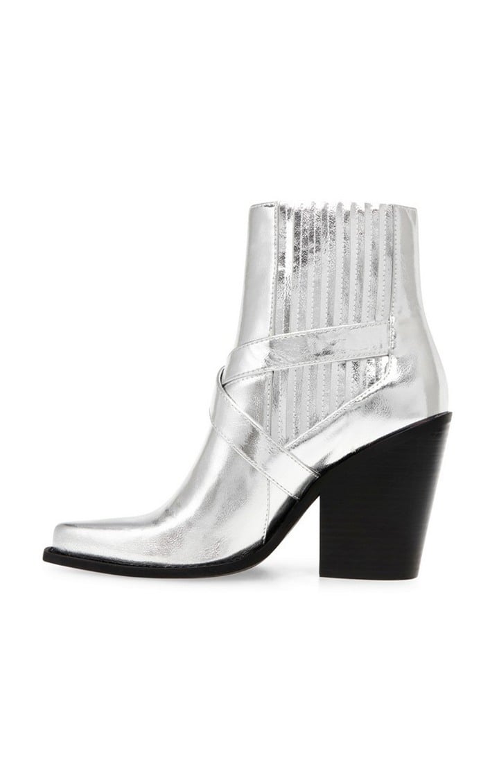 Scripter Silver Boots