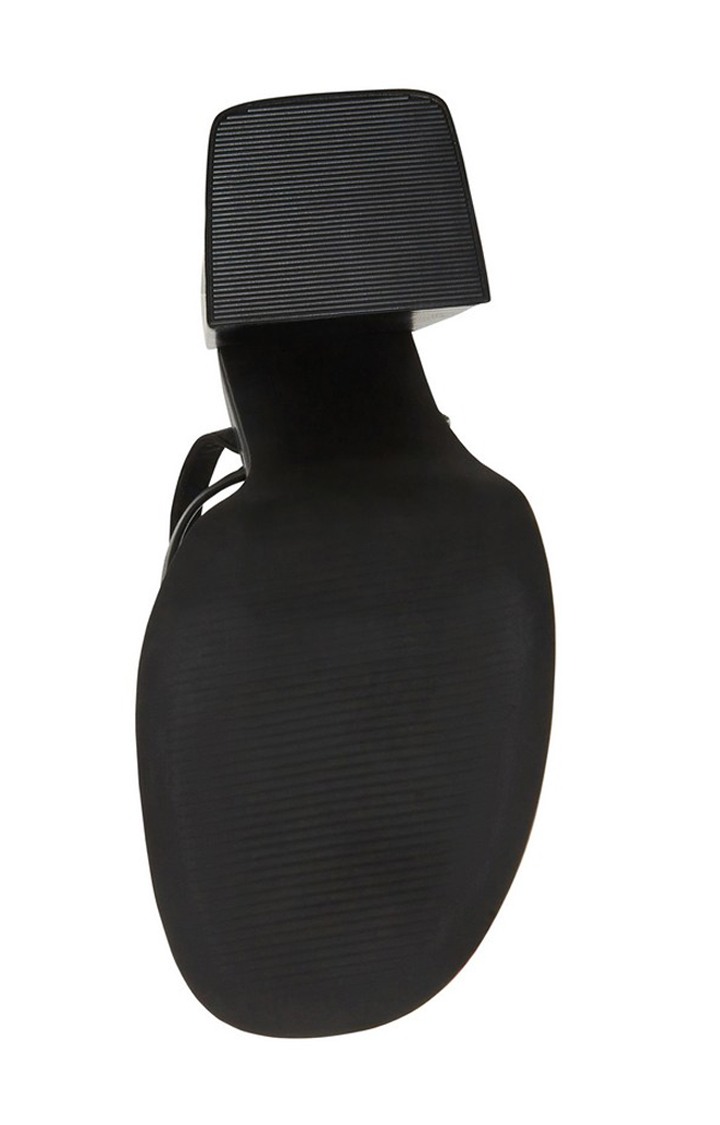 Acess Black Heel Sandals