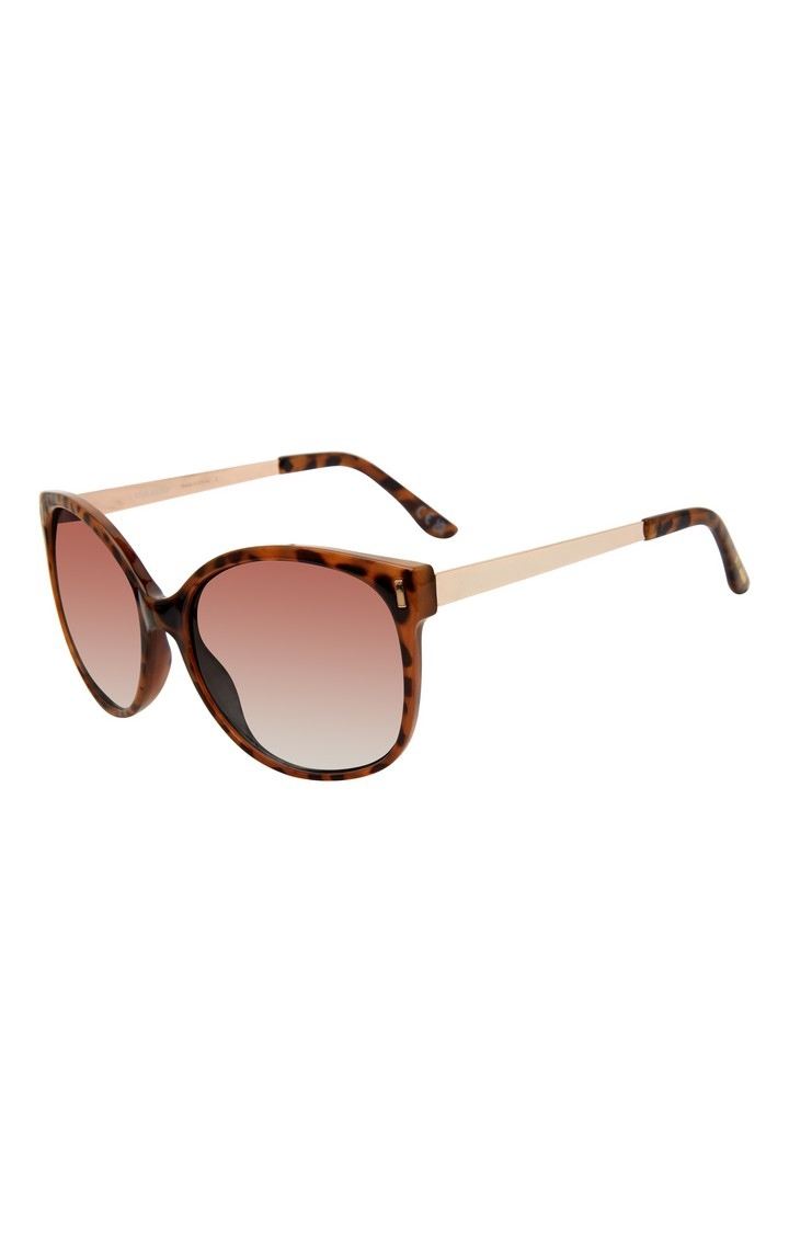 X17037 Brown Sunglasses