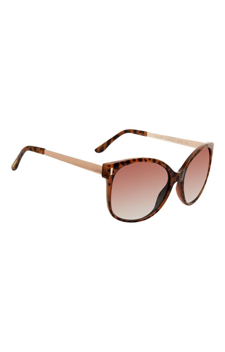 X17037 Brown Sunglasses
